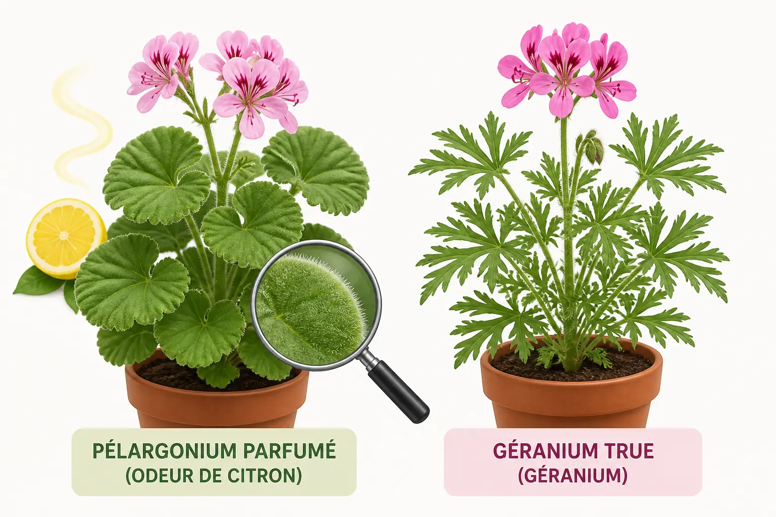 Géranium ou pélargonium : de quelle plante parle-t-on au juste ?