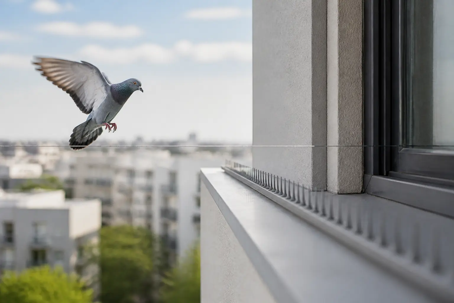 Quel est le meilleur répulsif à pigeon selon la zone à protéger ?