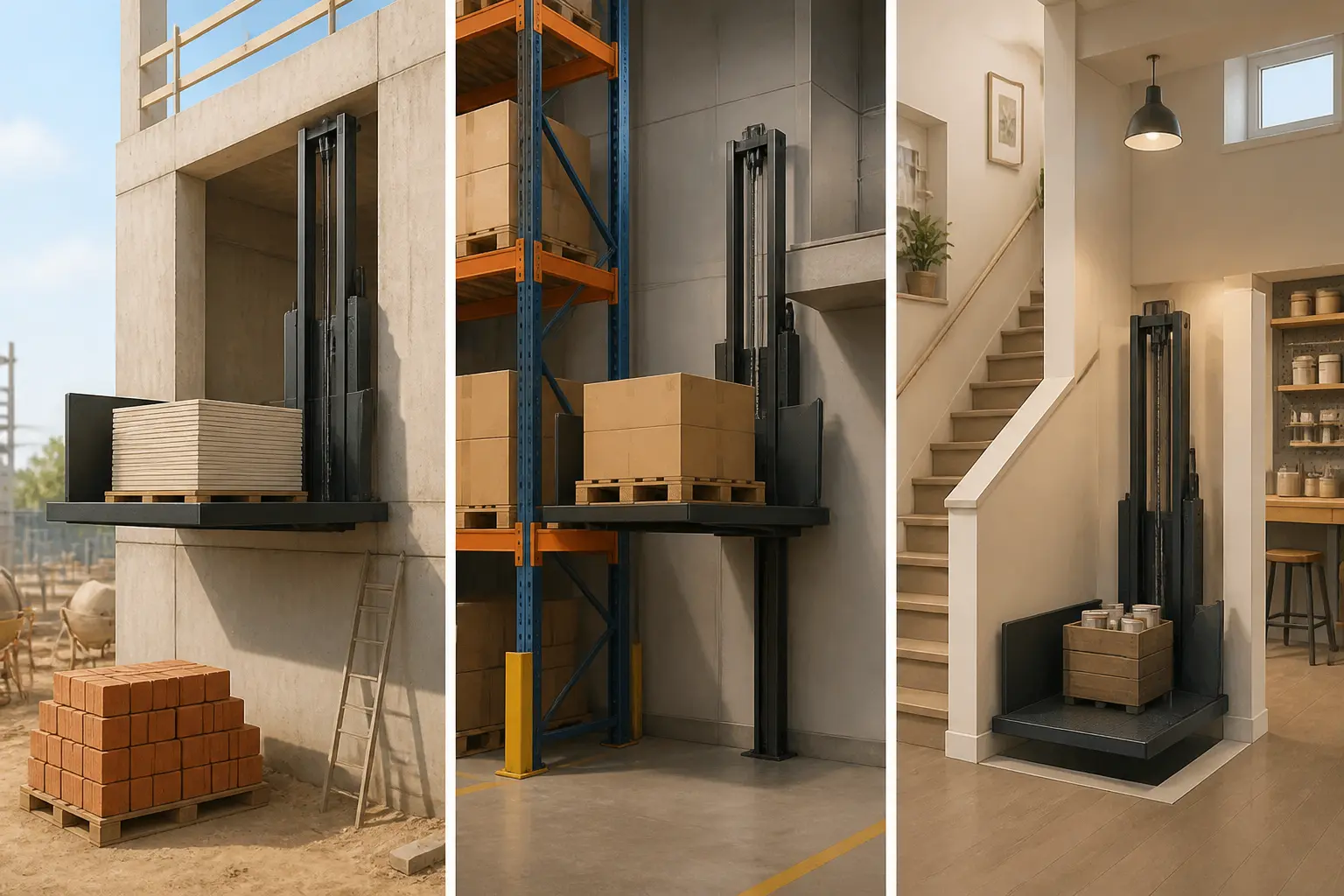 Quels modèles selon le chantier, l’entrepôt ou la maison ?