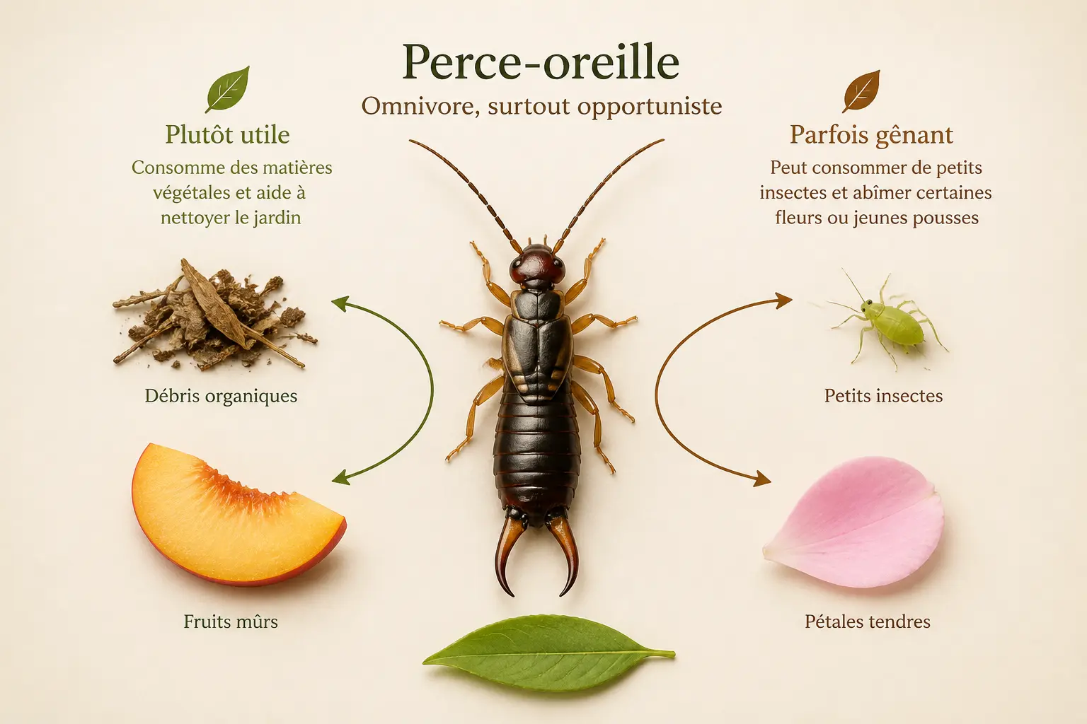 Ce qu’il mange et l’effet réel sur vos plantes