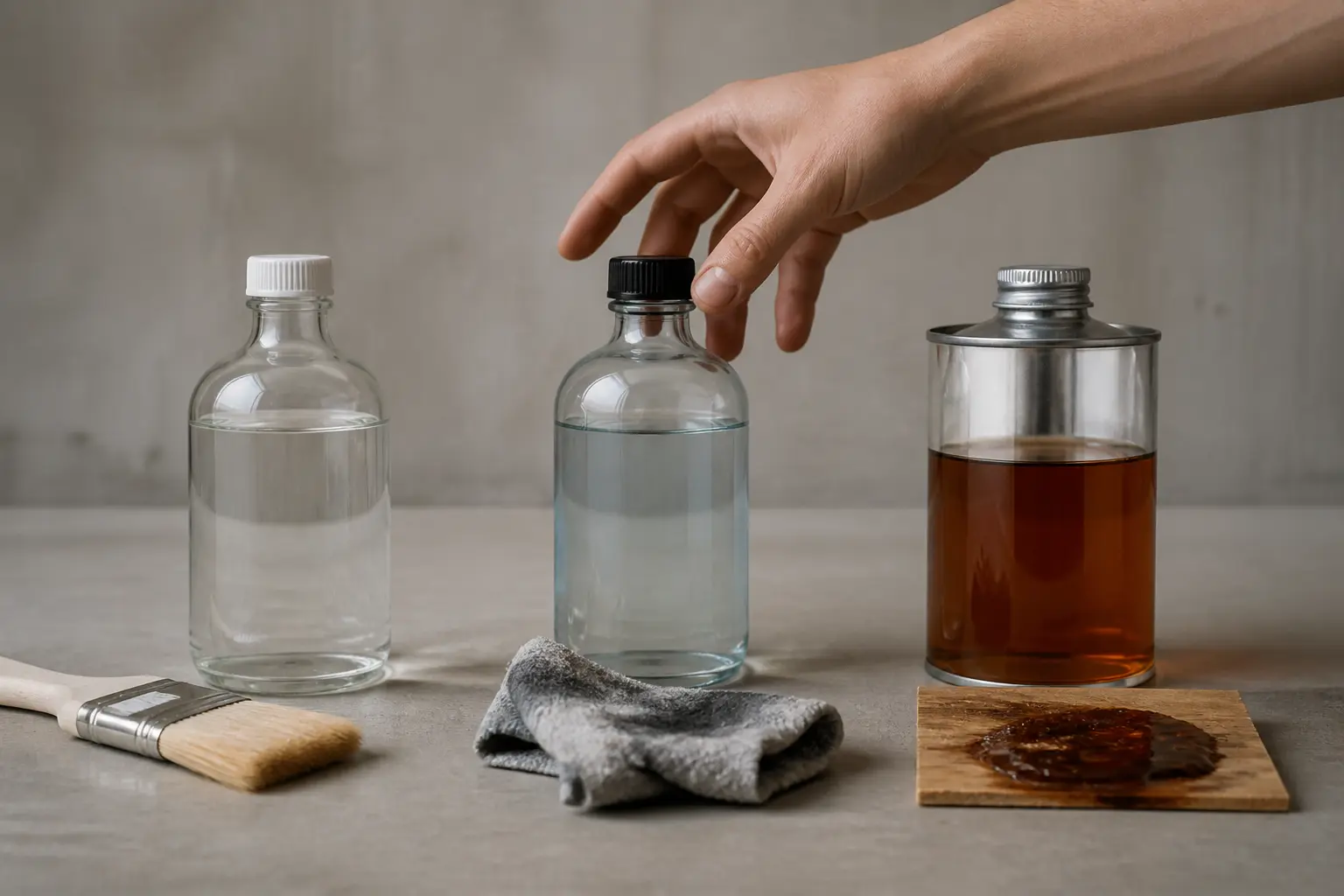 White spirit, acétone, essence de térébenthine : lequel choisir selon le besoin ?