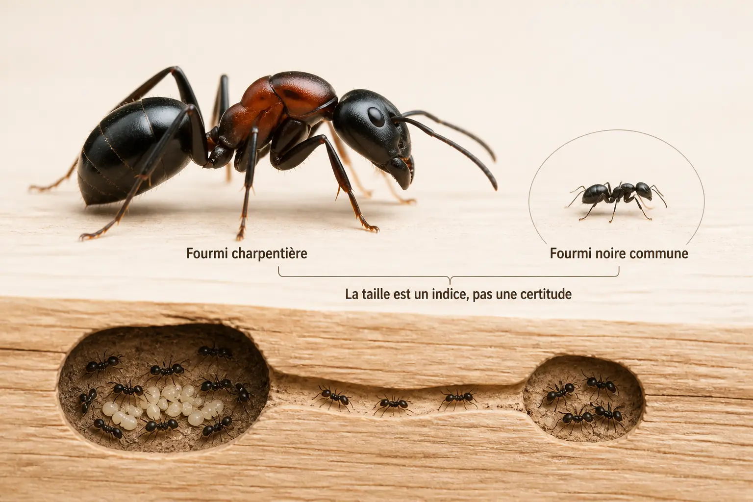 Qu’est-ce qu’une fourmi charpentière ?