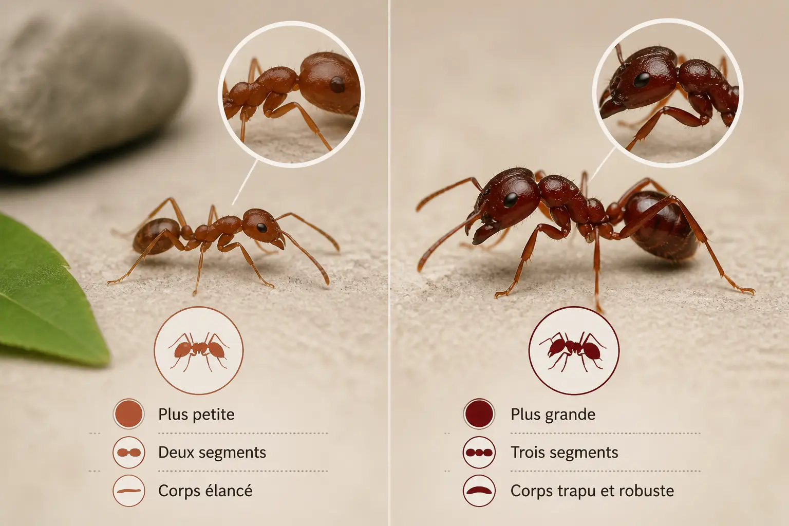 Qu'est-ce qu'une fourmi rouge et comment la reconnaître ?