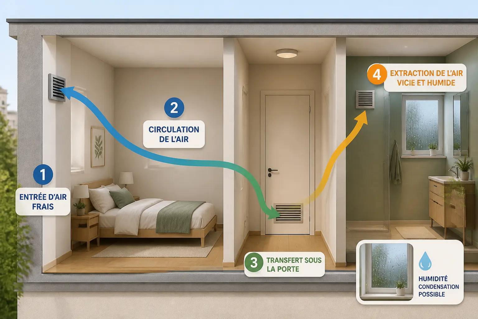 Qu’est-ce qu’une grille d’aération et à quoi sert-elle dans un logement ?