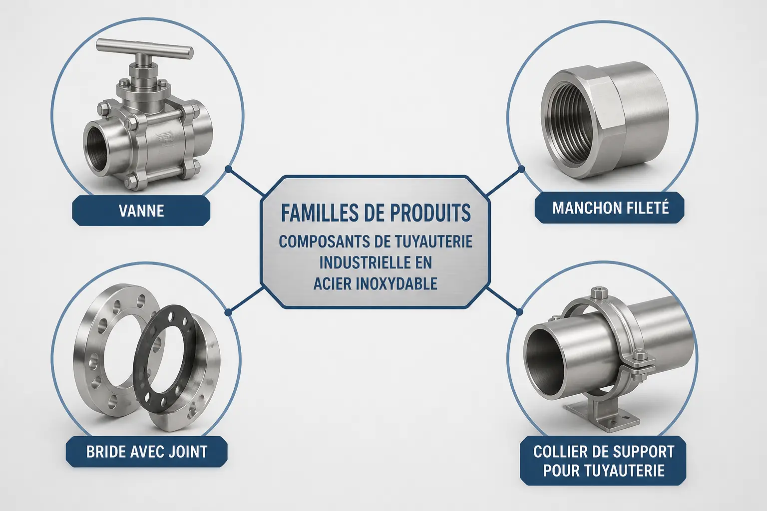 Le catalogue : repérer vite les grandes familles de produits