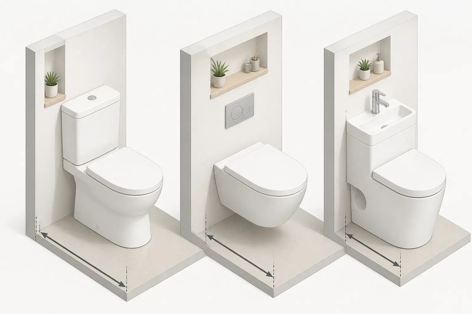 Quel format choisir selon le type de toilettes