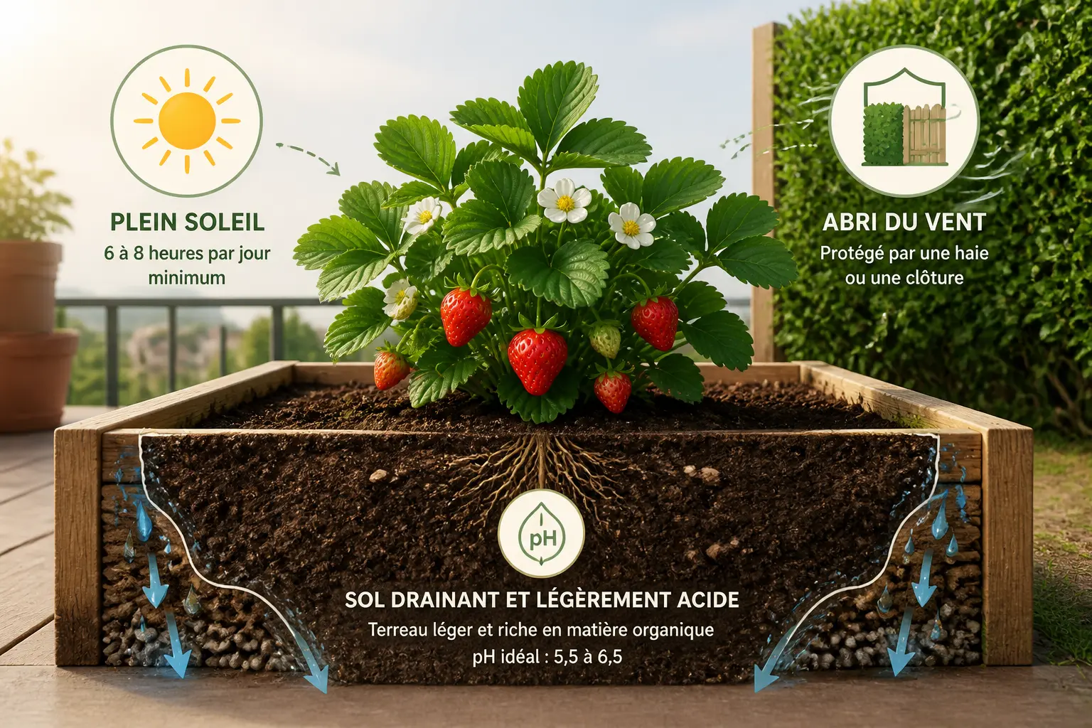 Où les installer pour récolter davantage