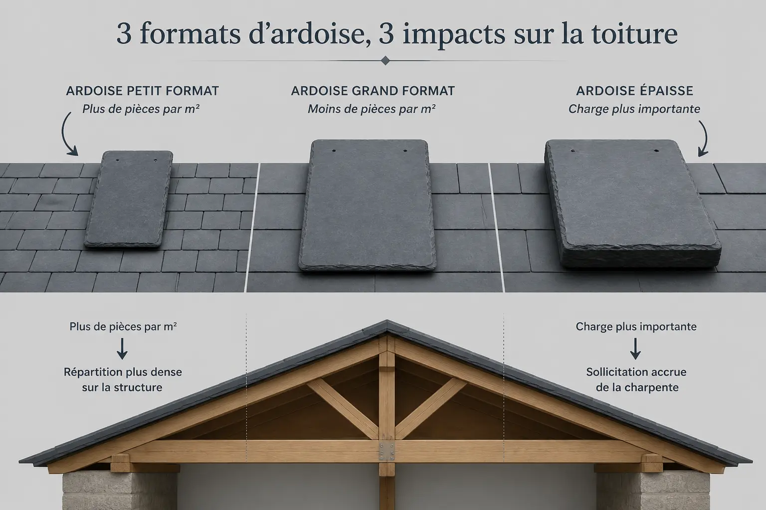 Formats, épaisseurs et quantités : ce qui change vraiment sur le toit