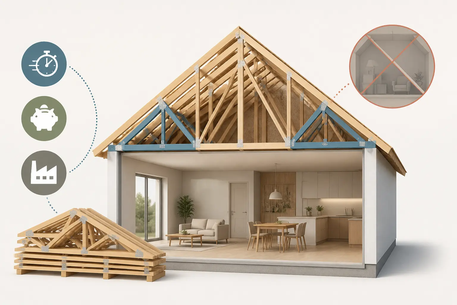 Ce que la fermette fait très bien, et les limites à prévoir avant le plan de maison