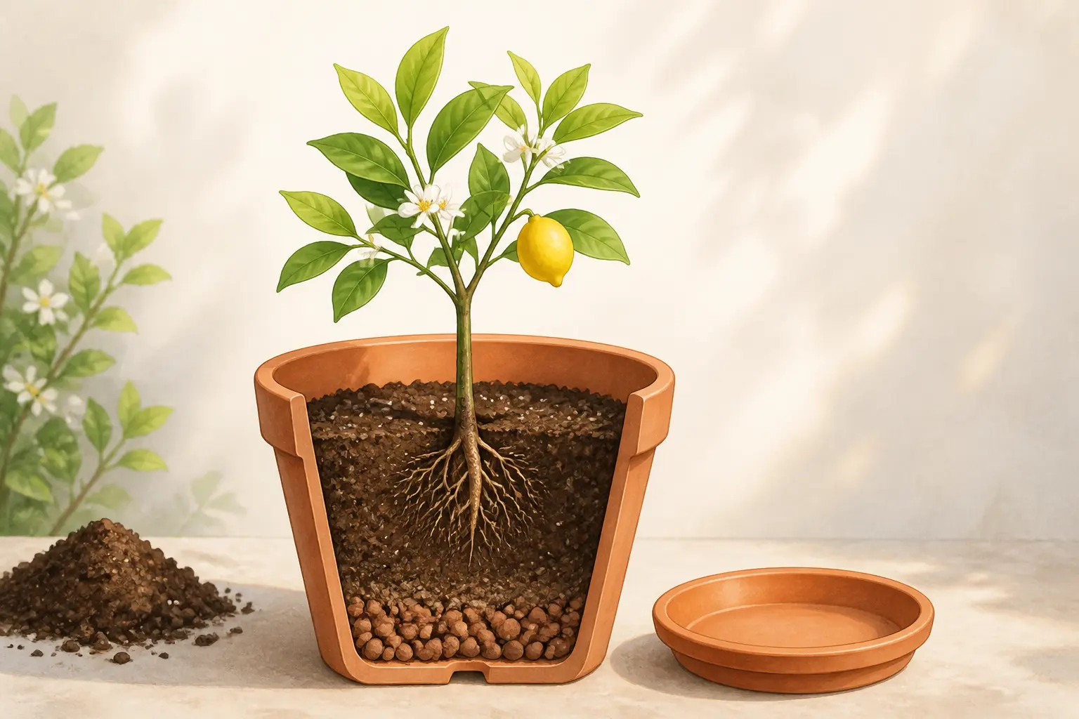Comment planter et installer un citronnier sans rater le départ