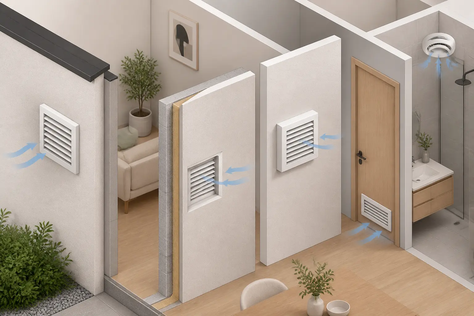 Les principaux modèles de grille ventilation et leurs usages
