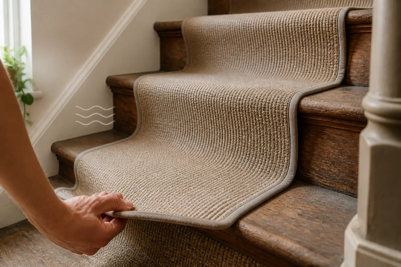 Pourquoi habiller un escalier avec un revêtement textile ?