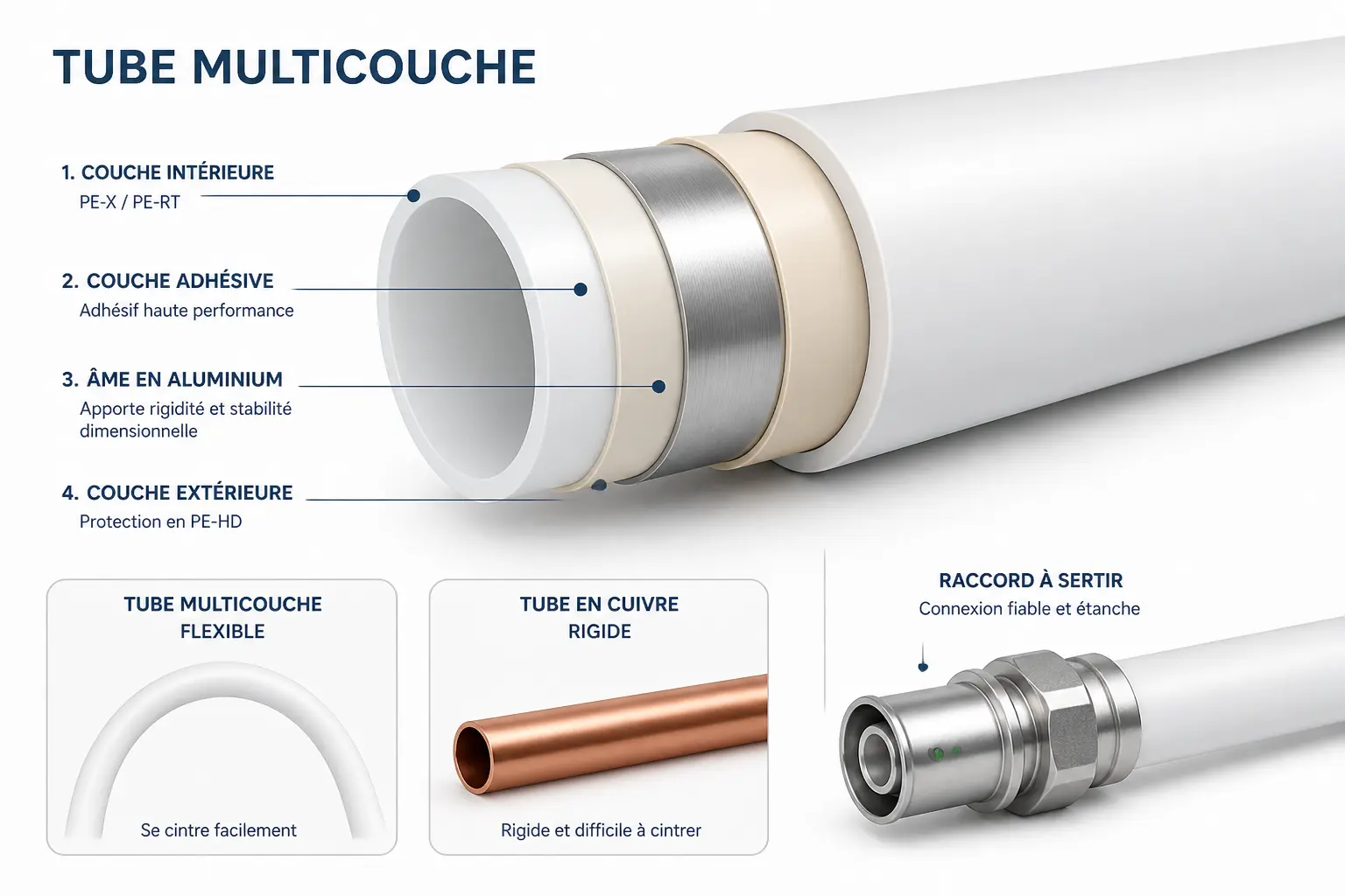 Qu’est-ce que le multicouche en plomberie ?