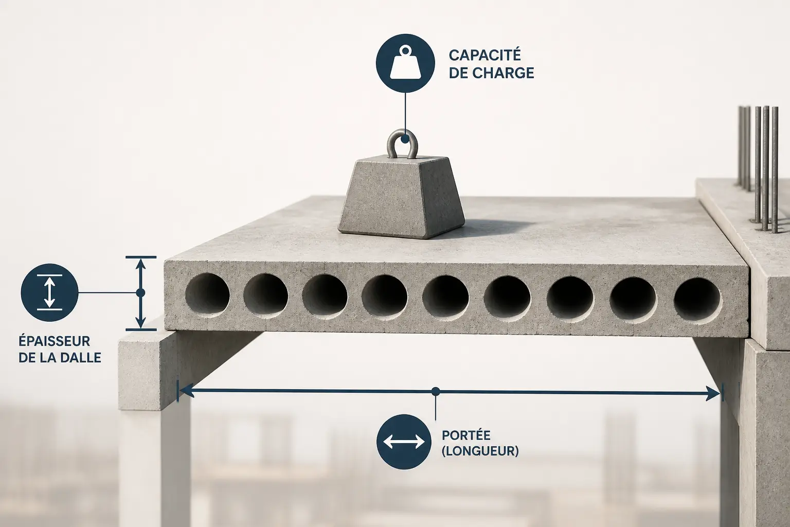 Portée, épaisseur et charges : ce qui change vraiment sur votre projet
