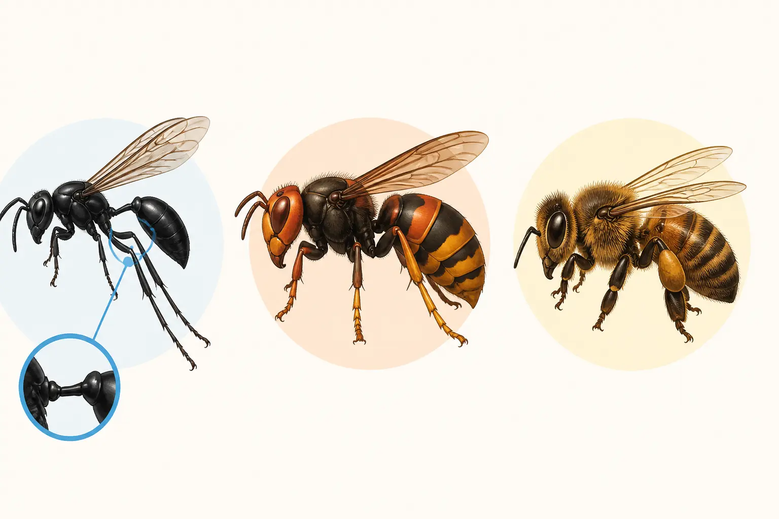 Comment la reconnaître sans la confondre avec un frelon ou une abeille