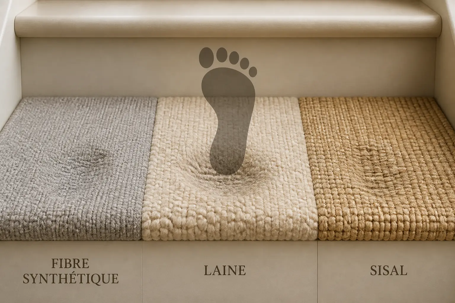 Moquette pour escalier : quelle matière tient vraiment selon le passage ?