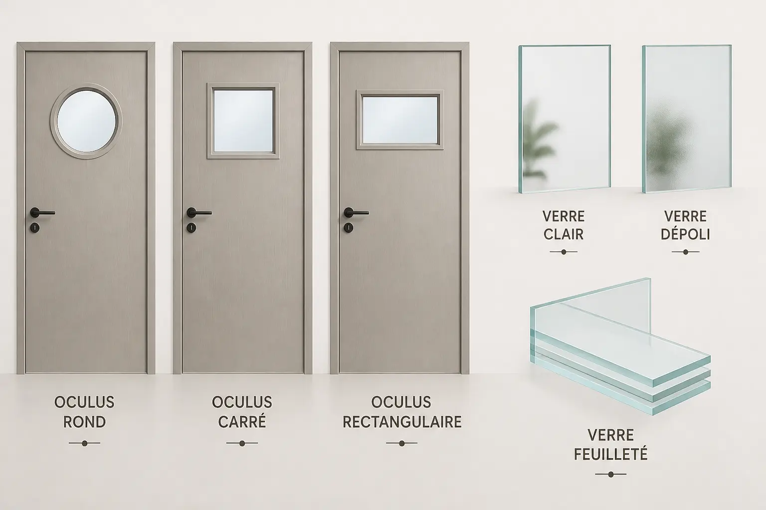 Formes, dimensions et vitrages : ce qui change au moment du choix