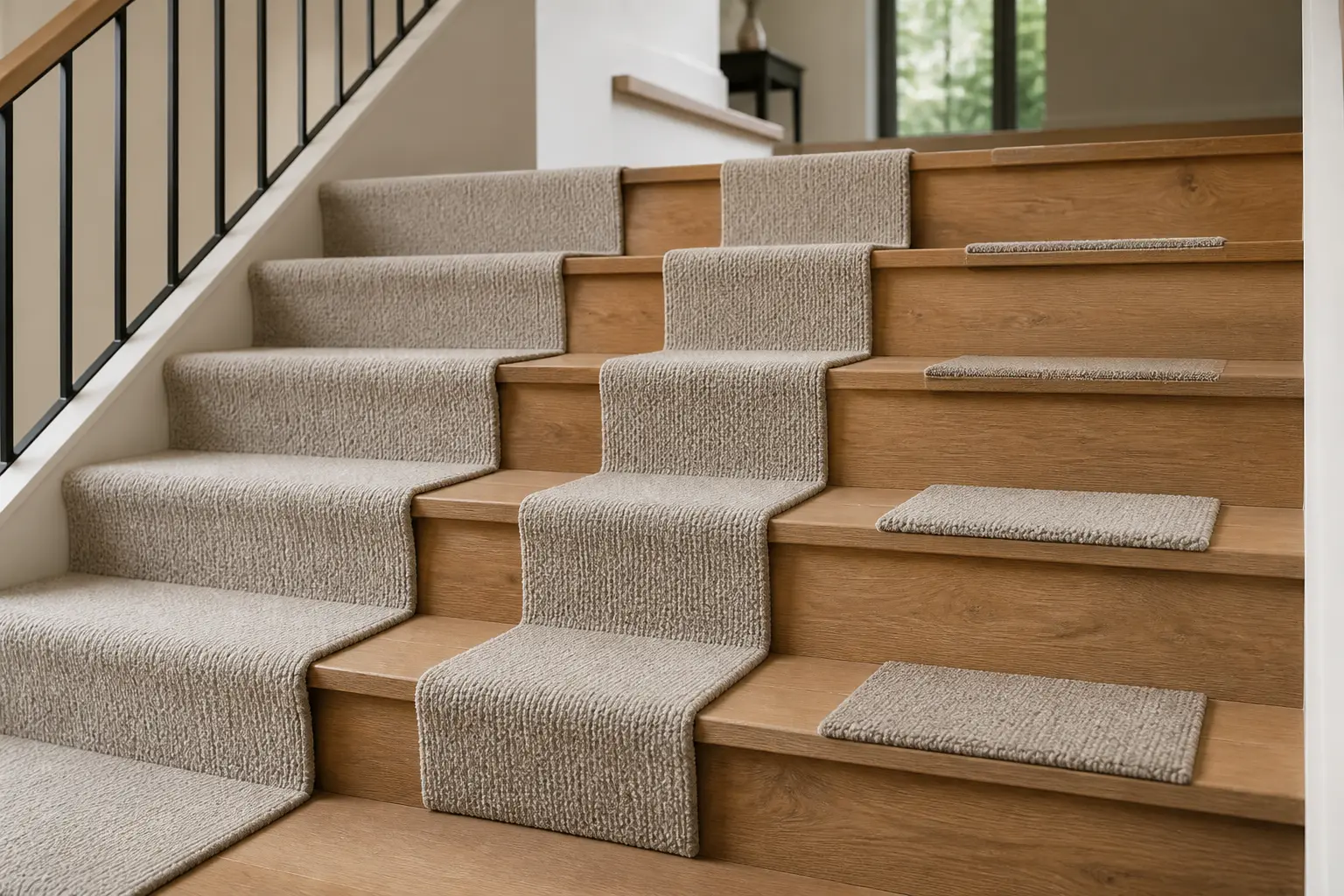 Intégrale, passage ou tapis d’escalier : la bonne formule selon votre usage