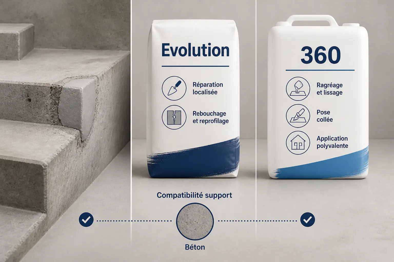 SikaLatex Evolution, 360 et alternatives proches : quoi choisir selon le support ?
